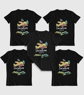 Vacation Mode On Group Unisex Half Sleeve T-Shirts (Pack of 5)